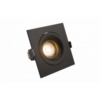 DK2121-BK Встраиваемый светильник, IP 20, 50 Вт, GU10, черный, алюминий