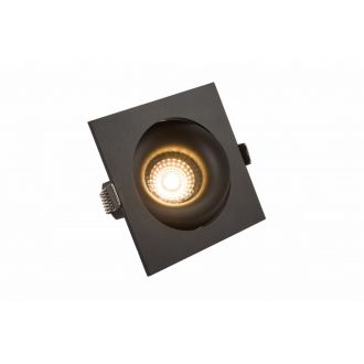 DK2121-BK Встраиваемый светильник, IP 20, 50 Вт, GU10, черный, алюминий