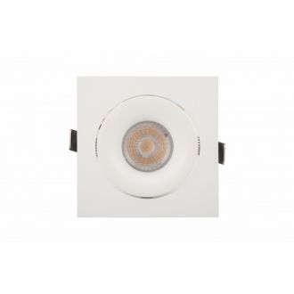 DK2121-WH Встраиваемый светильник, IP 20, 50 Вт, GU10, белый, алюминий