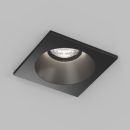 DK2131-BK Встраиваемый влагозащищённый светильник COVE, IP44, до 15 Вт LED, GU10, алюминий, чёрный