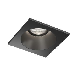 DK2131-BK Встраиваемый влагозащищённый светильник COVE, IP44, до 15 Вт LED, GU10, алюминий, чёрный