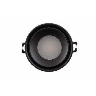 DK2403-BK Встраиваемый светильник влагозащ., IP 44, 10 Вт, GU10, черный, алюминий