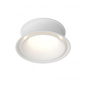 DK2403-WH Встраиваемый светильник влагозащ., IP 44, 10 Вт, GU10, белый, алюминий
