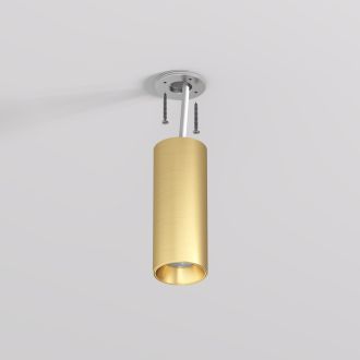 DK2615-SB Накладной светильник SHINE TUBE со светодиодом, D45*H115, IP20, 3000К, 7W, RA?90, сатинированная латунь, алюминий