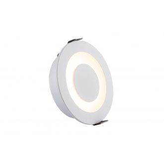 DK2700-WH Встраиваемый светильник, IP 20, 7 Вт, LED 3000, белый, алюминий