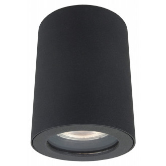 DK3007-BK Накладной светильник влагозащ., IP 44, 50 Вт, GU10, черный, алюминий