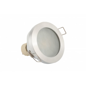 DK3012-AL Встраиваемый светильник влагозащ., IP 44, 50 Вт, GU10, серый, алюминий