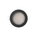 DK3012-BK Встраиваемый светильник влагозащ., IP 44, 50 Вт, GU10, черный, алюминий DK3012-BK Встраиваемый светильник влагозащ., IP 44, 50 Вт, GU10, черный, алюминий