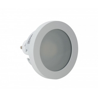 DK3012-WH Встраиваемый светильник влагозащ., IP 44, 50 Вт, GU10, белый, алюминий