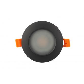 DK3016-BK Встраиваемый светильник влагозащ., IP 65, 50 Вт, GU10, черный, алюминий