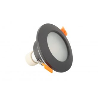 DK3016-BK Встраиваемый светильник влагозащ., IP 65, 50 Вт, GU10, черный, алюминий