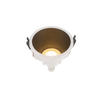 DK3026-WB Встраиваемый светильник, IP 20, 10 Вт, GU5.3, LED, белый/черный, пластик