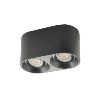 DK3036-BK Светильник накладной IP 20, 10 Вт, GU5.3, LED, черный, пластик