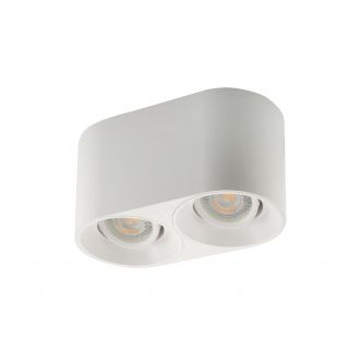 DK3036-WH Светильник накладной IP 20, 10 Вт, GU5.3, LED, белый, пластик