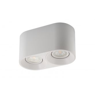 DK3036-WH Светильник накладной IP 20, 10 Вт, GU5.3, LED, белый, пластик
