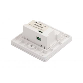 DK3050-WH Светильник встраиваемый в стену, IP 20, LED 3000, 1 Вт, белый, пластик