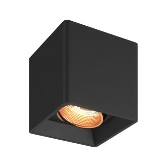 DK3080-BBR Светильник накладной, IP 20, 10 Вт, GU5.3, LED, черный/бронзовый, пластик