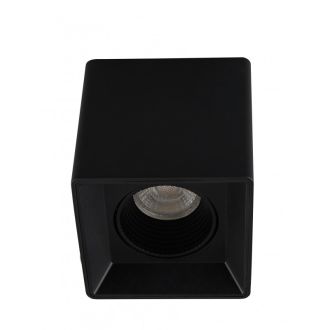 DK3080-BK Светильник накладной IP 20, 10 Вт, GU5.3, LED, черный/черный, пластик