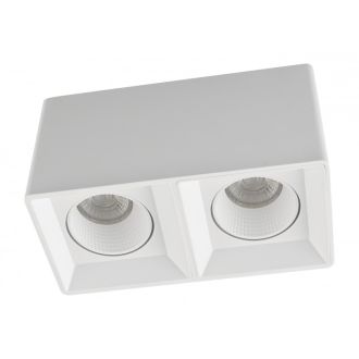 DK3085-WH Светильник накладной IP 20, 10 Вт, GU5.3, LED, белый/белый, пластик
