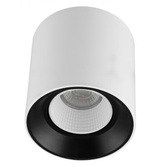 DK3090-WB+WH Светильник накладной IP 20, 10 Вт, GU5.3, LED, бело-черный/белый, пластик