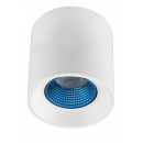 DK3090-WH+CY Светильник накладной IP 20, 10 Вт, GU5.3, LED, белый/голубой, пластик