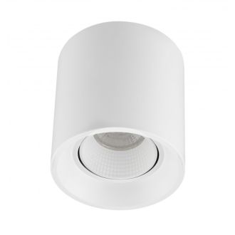 DK3090-WH Светильник накладной IP 20, 10 Вт, GU5.3, LED, белый/белый, пластик