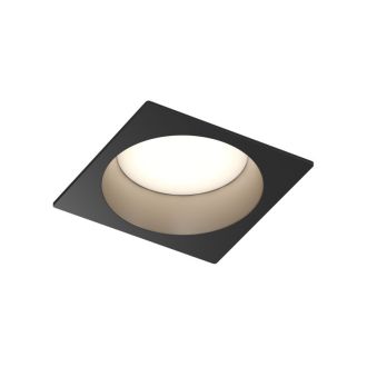Встраиваемый влагозащищенный светильник DEEP, IP65, 15 Вт, GU5.3, LED, черный, пластик