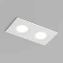 Встраиваемый влагозащищенный светильник PORT, 2×15 Вт макс., LED, GU5.3, IP65, корпус из полимера, цвет белый Встраиваемый влагозащищенный светильник PORT, 2×15 Вт макс., LED, GU5.3, IP65, корпус из полимера, цвет белый