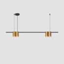 DK4061-BK+SG Подвесной светильник ORBIT, IP20, 4xGU10 LED до 15 Вт, черный + сатинированное золото, алюминий DK4061-BK+SG Подвесной светильник ORBIT, IP20, 4xGU10 LED до 15 Вт, черный + сатинированное золото, алюминий