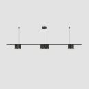 DK4063-BK Подвесной светильник ORBIT, IP20, 7xGU10 LED до 15 Вт, черный матовый, алюминий DK4063-BK Подвесной светильник ORBIT, IP20, 7xGU10 LED до 15 Вт, черный матовый, алюминий