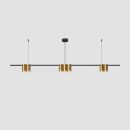 DK4063-BK+SG Подвесной светильник ORBIT, IP20, 7xGU10 LED до 15 Вт, черный + сатинированное золото, алюминий DK4063-BK+SG Подвесной светильник ORBIT, IP20, 7xGU10 LED до 15 Вт, черный + сатинированное золото, алюминий
