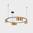 DK4065-BK+SG Подвесной светильник ORBIT , IP20, 10xGU10 LED до 15 Вт, черный + сатинированное золото, алюминий DK4065-BK+SG Подвесной светильник ORBIT , IP20, 10xGU10 LED до 15 Вт, черный + сатинированное золото, алюминий