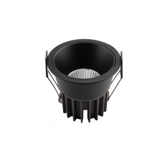 DK4400-BK Встраиваемый светильник, IP 20, 7 Вт, LED 3000, черный, алюминий
