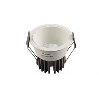 DK4400-WH Встраиваемый светильник, IP 20, 7 Вт, LED 3000, белый, алюминий