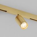 Светильник трековый SPOT ZOOM SHINE PRIME 10W 48V DC 25-55° RA≥90 3000K IP20 Сатин. лат.
