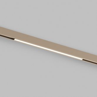 Светильник трековый LINEAR SHINE PRIME 10W 48V DC 120° RA?90 3000K IP20 Шампань