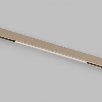 Светильник трековый LINEAR SHINE PRIME 10W 48V DC 120° RA?90 3000K IP20 Шампань