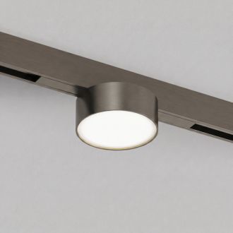 Светильник трековый FLOW SHINE PRIME 6W 48V DC 120° RA?90 3000K IP20 Темный никель