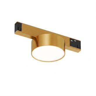 Светильник трековый FLOW SHINE PRIME 6W 48V DC 120° RA?90 3000K IP20 Сатин. лат.