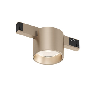 Светильник трековый SPOT SHINE PRIME 8W 48V DC 36° RA?90 3000K IP20 Шампань