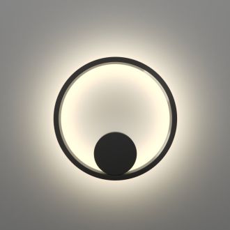 DK5060-BK Бра ORBIT, IP20, 3000К, LED, 10 Вт, черный матовый, алюминий