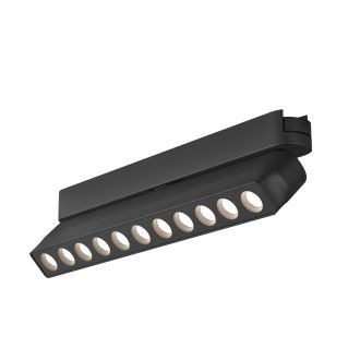 DK5338-BK Светильник для трека Air, серия Grill 4000 со светодиодом, L230*W26*H60мм, 48V DC, 12W, RA?90, 36°, 4000K, IP20, черный, алюминий