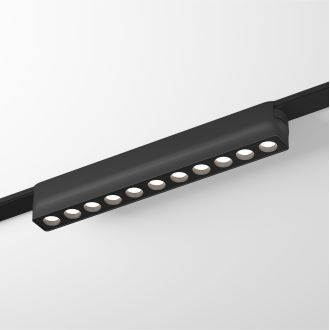 DK5365-BK Светильник для трека Air, серия Grill 2700-6500 со светодиодом, L230*W26*H36мм, 48V DC, 12W, RA?90, 36°, 2700-6500K, IP20, черный, алюминий