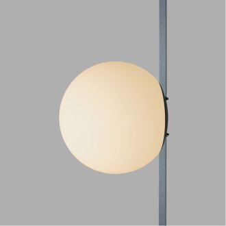 DK5551-BK Cветильник для трека-ремня Belty, серия Orb, со светодиодом, D150*H147мм, 48V DC, 10W, RA90, 120°, 3000K, IP20, белый, акрил
