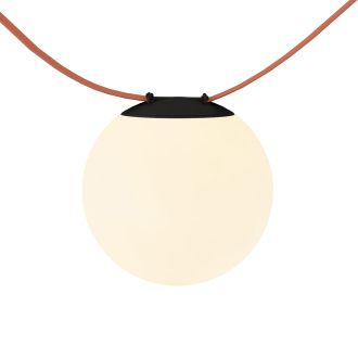 DK5552-BK Cветильник для трека-ремня Belty, серия Orb, со светодиодом, D180*H181мм, 48V DC, 10W, RA90, 120°, 4000K, IP20, черный, акрил