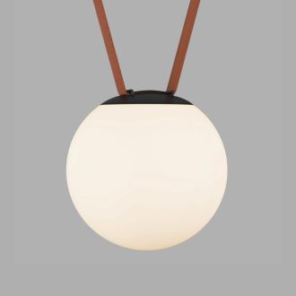 DK5553-BK Cветильник для трека-ремня Belty, серия Orb, со светодиодом, D180*H181мм, 48V DC, 10W, RA90, 120°, 3000K, IP20, белый, акрил