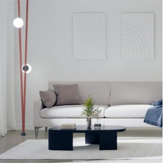 DK5553-BK Cветильник для трека-ремня Belty, серия Orb, со светодиодом, D180*H181мм, 48V DC, 10W, RA90, 120°, 3000K, IP20, белый, акрил