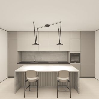 DK5564-BK Cветильник для трека-ремня Belty, серия Flow, со светодиодом, D300*H71мм, 48V DC, 12W, RA90, 120°, 4000K, IP20, черный, алюминий