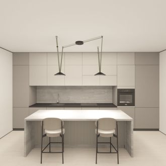 DK5565-BK Cветильник для трека-ремня Belty, серия Flow, со светодиодом, D300*H71мм, 48V DC, 20W, RA90, 120°, 3000K, IP20, черный, алюминий