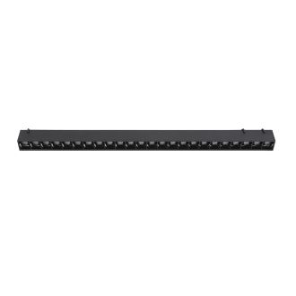 DK5572-BK Cветильник для трека-ремня Belty, серия Grill, со светодиодом, L642*W40*H45мм, 48V DC, 24W, RA90, 24°, 4000K, IP20, черный, алюминий